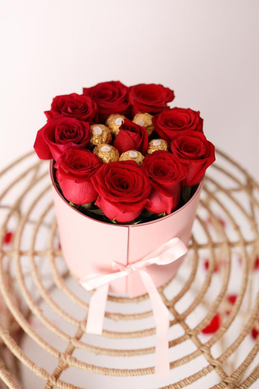 Amor Amor! Rose Hat Box